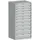 ladekast HxBxD 1600x800x750mm 11laden RAL7035 front RAL7035