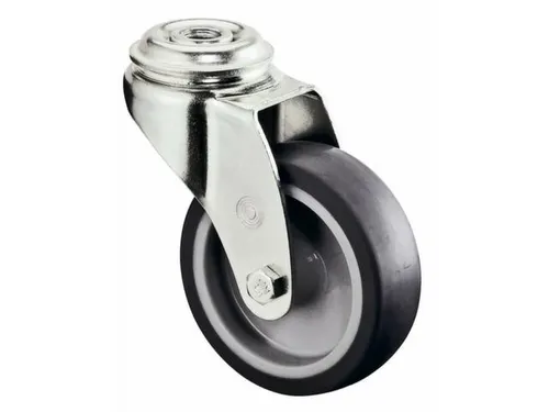 Zwenkwiel 65kg Boorgat Øxb 100x24mm Spoorvrij Blauwgrijs