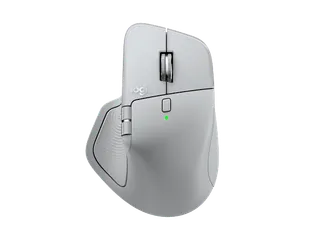 Logitech MX Master 4 draadloze muis 8 knoppen rechts Bluetooth grijs - 1