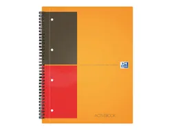 Spiraalblok Oxford International Activebook A4+ lijn