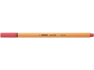 Fineliner STABILO point 88/47 fijn roestig rood - 3