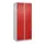 Z-garderobekast,HxBxD 1850x800x500mm,vak B 200/400mm,draaigrendel