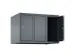 opzetkast,v. locker,3vak.,vak B 250mm,HxBxD 500x750x500mm,vleugeldeur