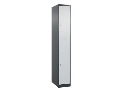 dubbeldekse locker,HxBxD 1850x300x500mm,1x2vak.,vak B 300mm