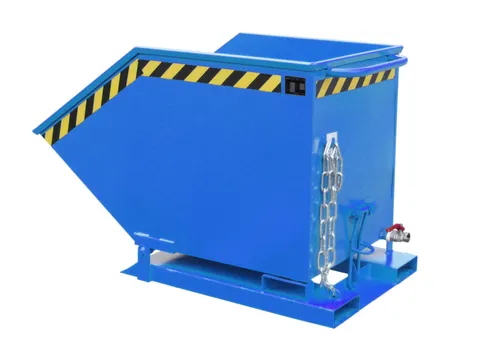 Kiepbak voor spaanders,HxLxB 840x1320x670mm,0,4m³,draagverm. 300kg