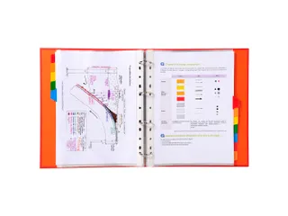Tabblad Karton 160 Gram A4 + index 12 tabs wit - 4