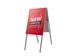 Prints BOND 3mm voor A-Board Stick On 50x70cm set van 2