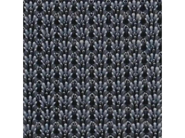 Schoonloopmat Grof Vuil Ldpe 57x86 Donkergrijs