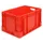 Stapelkrat Pp Hxlxb 320X600X400Mm 60L Rood