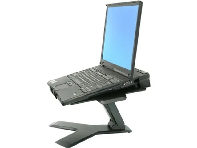 Laptopstandaard in Hoogte verstelbaar Neo-Flex Zwart