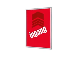 Kliklijst A1 complete set met print "INGANG" Rood