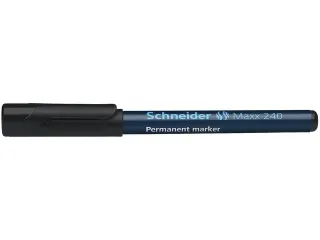 Permanent marker Schneider Maxx 240 rond 1-2mm zwart - 7