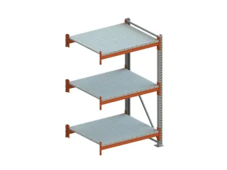 Breedvakstelling Aanbouwveld 2200x1385x1100mm 3 Stalen Legborden - 1