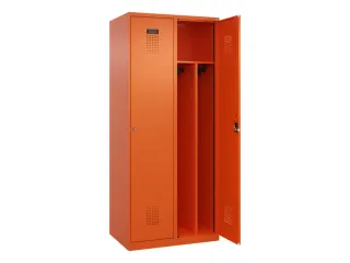 locker voor scheiding van kleding,HxBxD 1850x800x500mm,2vak - 1