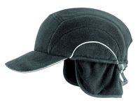 Stootcap Winter Hardcap A1+ Zwart