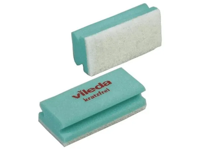 Vileda Glitzi non-scratch schuurspons 15x7cm Groen/Wit 10 stuks
