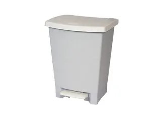 Pedaalemmer Zonder Binnenbak 25 Liter Grijs - 1