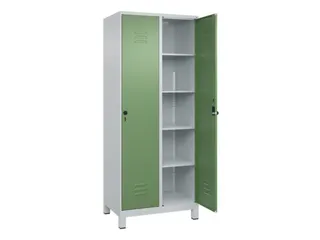 wasgoedverdeelkast,HxBxD 1950x800x500mm,vak B 400mm,draaigrendel - 2