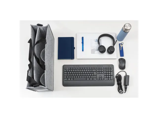 Bureau Tas Hybride werken Classic L lichtgrijs L 500x280x150mm