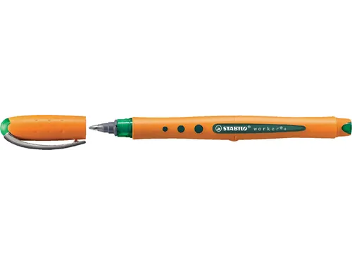 Rollerpen Stabilo Worker 2018/36 Groen 0.5Mm