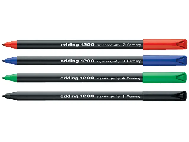 Fineliner edding 1200 blauw 0.5-1.0mm