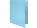 100 Dossiermappen SUPER 250 24x32cm Lichtblauw