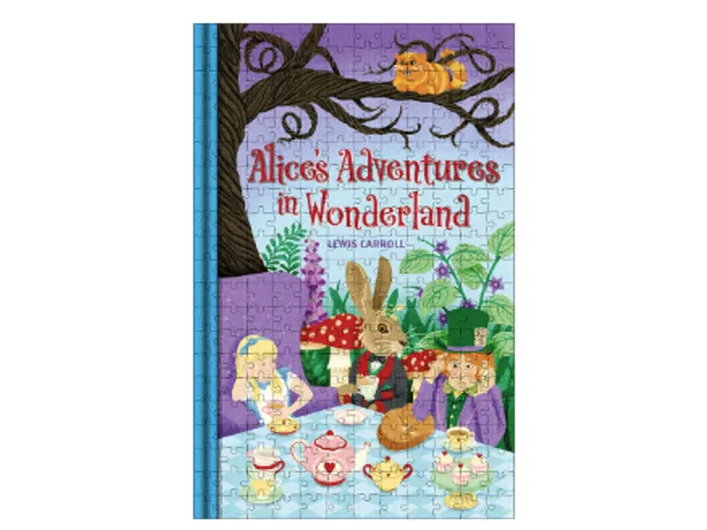 Puzzel Alice in Wonderland Double sided 252-delig