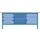 werkbank,HxBxD 845x2000x700mm,multiplexblad,RAL7035,front RAL7035