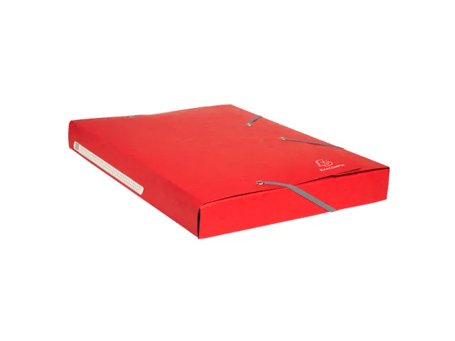 Elastomap A4 glanskarton 3 kleppen monobloc Assorti