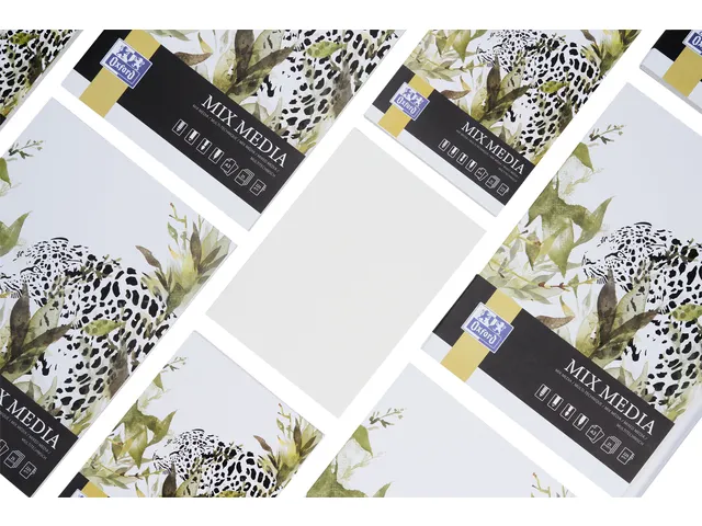 Tekenblok Oxford Mix Media A5 50 vel 225 gram