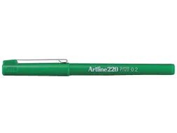 Fineliner Artline 220 rond super fijn groen