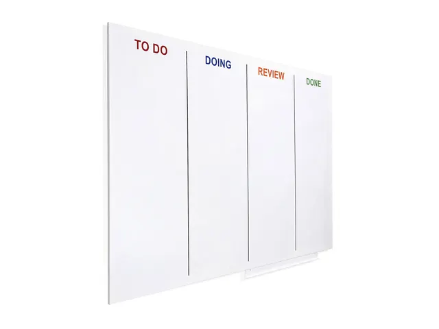 Tableau blanc Rocada Skinagile 100x150cm blanc laqué