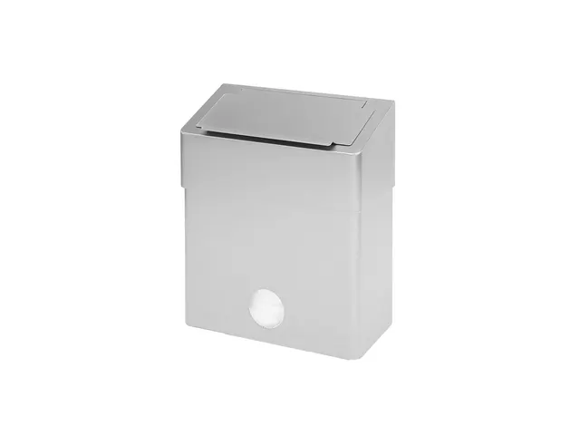 Hygiënebak 6 Liter RVS met anti-fingerprint coating