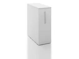 apothekerskast,HxBxD 1162x450x800mm,aanbouw rechts,decor wit