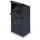 Wandasbak 3.7 liter 410x180x150mm Schuin Verzinkt Antraciet