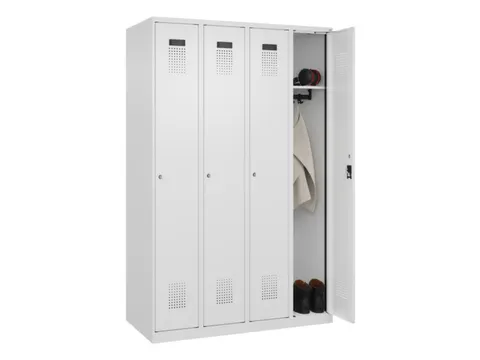 locker,HxBxD 1850x1200x500mm,4vak,vak B 300mm,cil.-slot