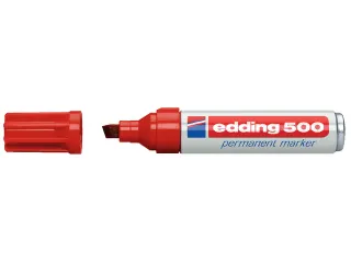 Viltstift edding 500 schuin rood 2-7mm - 1