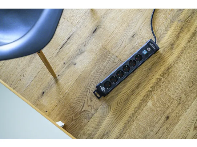Stekkerdoos Brennenstuhl Premium 6 voudig 3 meter zwart