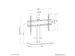 Neomounts DS45-430BL16 Support de bureau pour écran à poser 1 écran