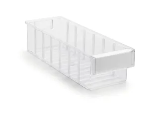 Transparante Assortimentsdoos Hxbxd 100x132x400mm Polystyreen - 1