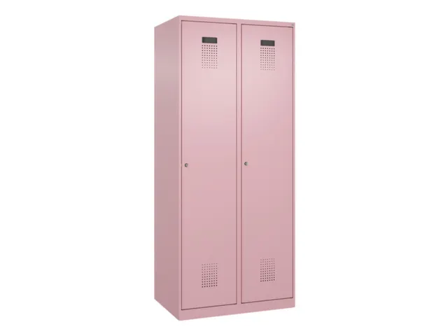 locker voor scheiding van kleding,HxBxD 1850x800x500mm,2vak