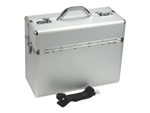 Pilotenkoffer Alumaxx Alpha zilver aluminium