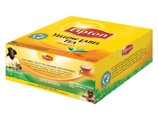 Thee Lipton yellow label met envelop 100x1.5gr - 1