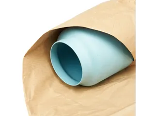 Verpakkingspapier Rol Gerecycled 800mmx750mtr 60g/m2 Ecru - 3