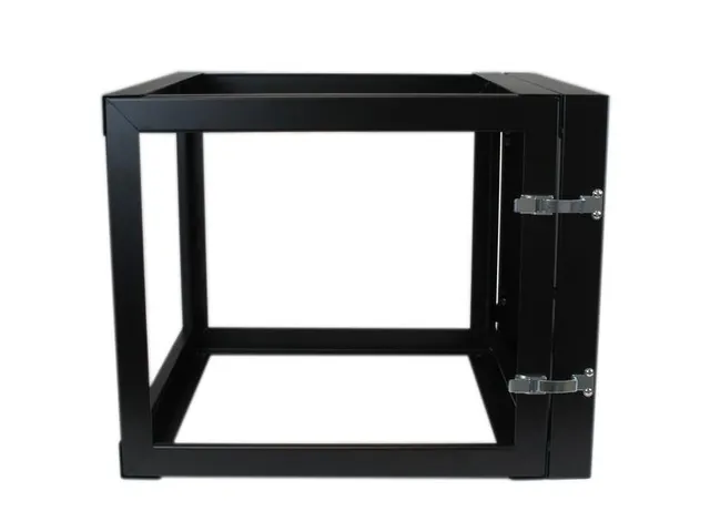 8U 22Inch Diep Scharnierend Open Frame Serverrack Wandmontage