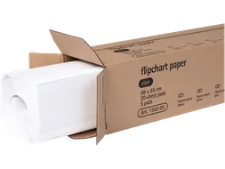 Flipoverpapier Legamaster blanco 20vel 5 Stuks