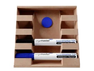 Whiteboard Lega Premium+ Trendline 60x90cm Email Staal - 9