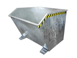 Kiepbak voor spaanders,HxLxB 1090x1640x1280mm,1,5m³,draagverm. 1500kg - 1