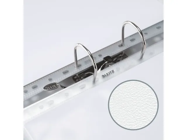 Pochette Leitz 4780 4 Perf Pp 0.13mm Grainé 2 Côtés Ouverts