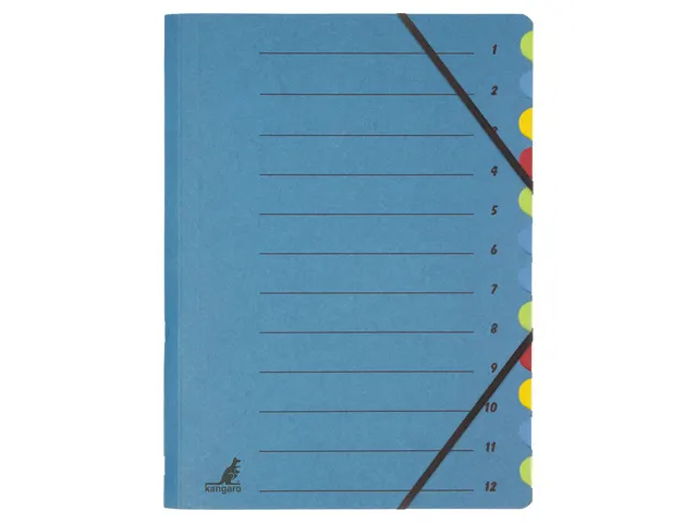 Sorteermap Kangaro 12 tabs